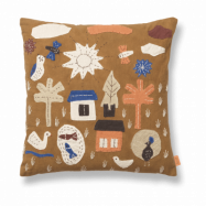 Ferm Living Village kudde 40x40 cm Sugar Kelp