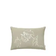 ferm LIVING - Vuelo Cushion Cover Elm Green