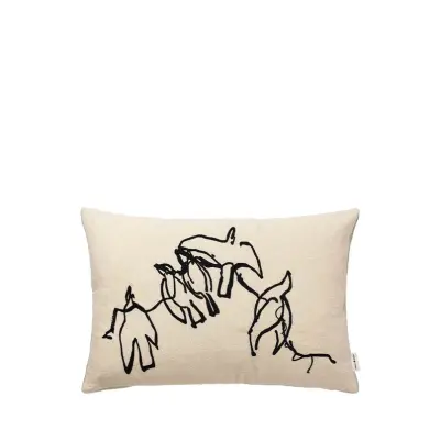 ferm LIVING - Vuelo Cushion Cover Natural