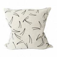 Fine Little Day Barr kuddfodral broderat 48x48 cm Natur-svart