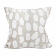 Fine Little Day Dots kuddfodral 48x48 cm Beige-vit