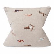Fine Little Day Swimmers kuddfodral 48x48 cm Beige