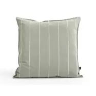 HAY - Terrazza kudde, grå smalrandig, 60 x 60 cm