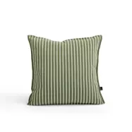 HAY - Terrazza kudde, olivgrön bredrandig, 50 x 50 cm