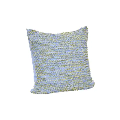 Hübsch - Blend-kudde, ljusblå, längd 40 cm –