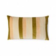 HKliving Striped kudde sammet 60x35 cm Fields