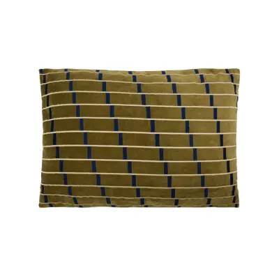 House Doctor - HDGona kuddfodral, bärnstensfärgat, broderat, 60x40 cm –