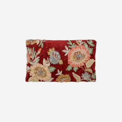 House Doctor - HDNica örngott, rött/färgglatt, 50 x 30 cm