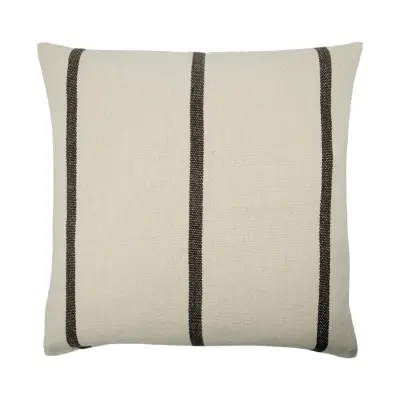 House Doctor - HDNula kuddfodral, kräm/brunt, 50 x 50 cm –