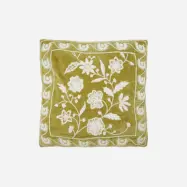 House Doctor - HDRica kuddfodral, senapsgul/vit, 50 x 50 cm