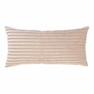 HOUSE NORDIC Albury kudde, rektangulär - beige viskos/polyestertyg (30x60)
