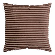 HOUSE NORDIC Perth kudde, fyrkantig - beige/brunt viskos/polyestertyg (45x45)