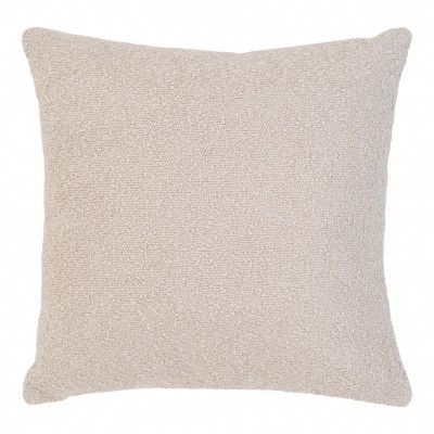 HOUSE NORDIC Savannah kudde, fyrkantig - beige bouclé polyestertyg (45x45)