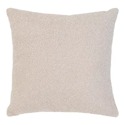 HOUSE NORDIC Savannah kudde, fyrkantig - beige bouclé polyestertyg (45x45)
