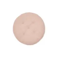 KAVE HOME Laily rosa kudde gjord av 100% ekologisk bomull,Ø30 cm