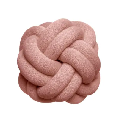 Kudde Knot dusty pink