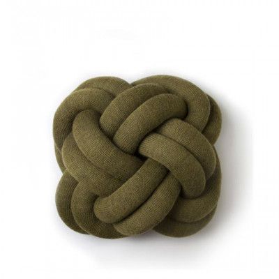 Kudde Knot grön