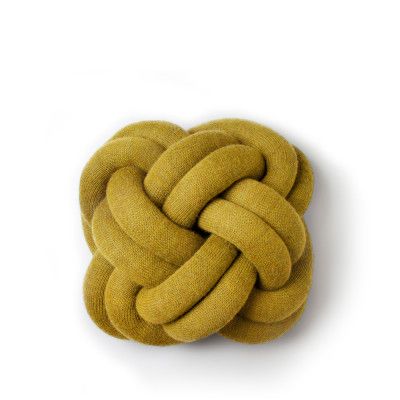 Kudde Knot gul