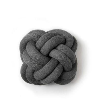 Design House Stockholm Kudde Knot grå