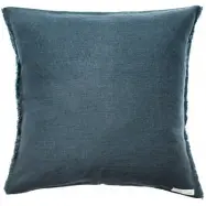 Kudde Sunshine Fringe 50x50 cm, Silence (Mörkblå)