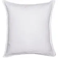 Kudde Sunshine Fringe 50x50 cm, Vit