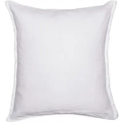 Kudde Sunshine Fringe 50x50 cm, Vit