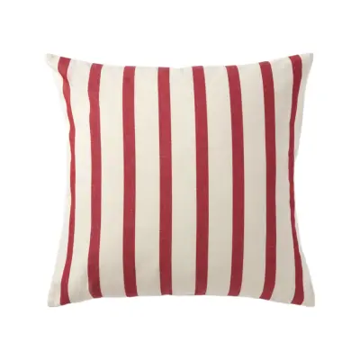 Kuddfodral HELLE Multi 50x50 cm Vit /Röd