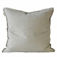 Kuddfodral Linne beige