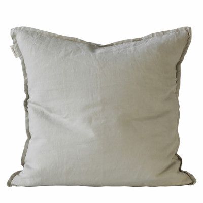 Kuddfodral Linne beige