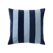 Kuddfodral Samira 50x50 cm Blå/Mörkblå