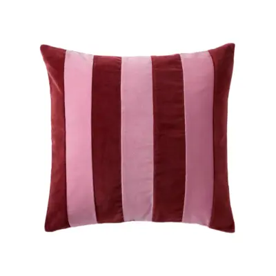 Kuddfodral Samira 50x50 cm Rosa/Burgundy