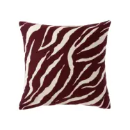 Kuddfodral Zelda 50x50 cm Burgundy / Off white