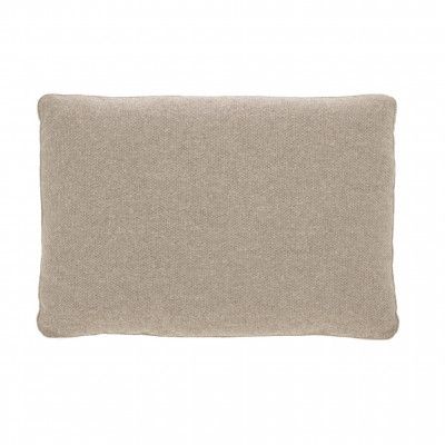 KAVE HOME Blockkudde - beige tyg (40x60)
