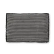 LAFORMA Blockkudde - gr&aring; sammet