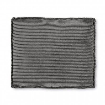 KAVE HOME Blockkudde - grå sammet (50x60)