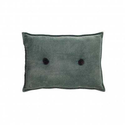 LAFORMA Brunetta kudde, rektangulär - mörk turkos sammet