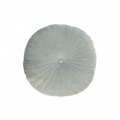 LAFORMA Brunetta kudde, rund - ljus turkos sammet