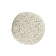 LAFORMA Fara kudde, rund - vit bomull och polyester