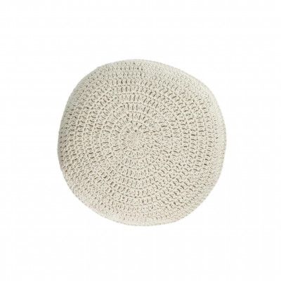 LAFORMA Fara kudde, rund - vit bomull och polyester