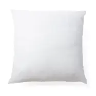 KAVE HOME Flufffyllningskudde - vitt tyg iåtervunna fibrer och polyesterfiber (50x50)