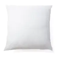 KAVE HOME Flufffyllningskudde - vitt tyg iåtervunna fibrer och polyesterfiber (60x60)