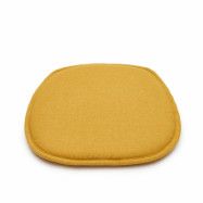 KAVE HOME kudde för Romane stol - senapsgult tyg (43x43)
