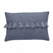 Lene Bjerre Felinia kudde 40x60 cm Blue-white