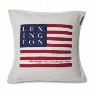 Lexington Icons Arts&Crafts kuddfodral 50x50 cm Beige-white