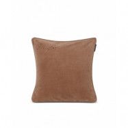 Lexington Kuddfodral Ekologisk sammet 50x50 cm Beige