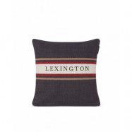 Lexington Striped Logo kuddfodral 50x50 cm Mörkgrå multi