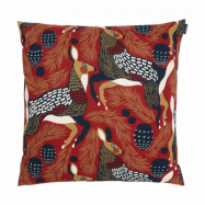 Marimekko Peura kuddfodral 50x50 cm White-beige-dark blue