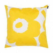 Marimekko Pieni Unikko kuddfodral 50x50 cm Cotton-spring yellow