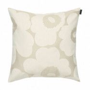 Marimekko Unikko jaquard kuddfodral 50x50 cm Ecru