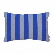 Mette Ditmer Stripes kudde 40x60 cm Cobalt